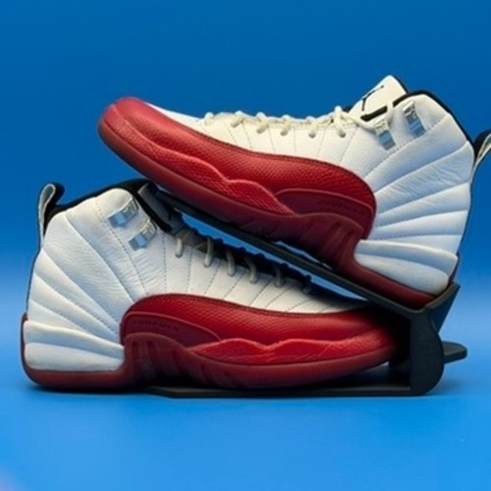 Jordan 12 Retro Cherry 153265-116 4Y 5.5W - Picture 2 of 12